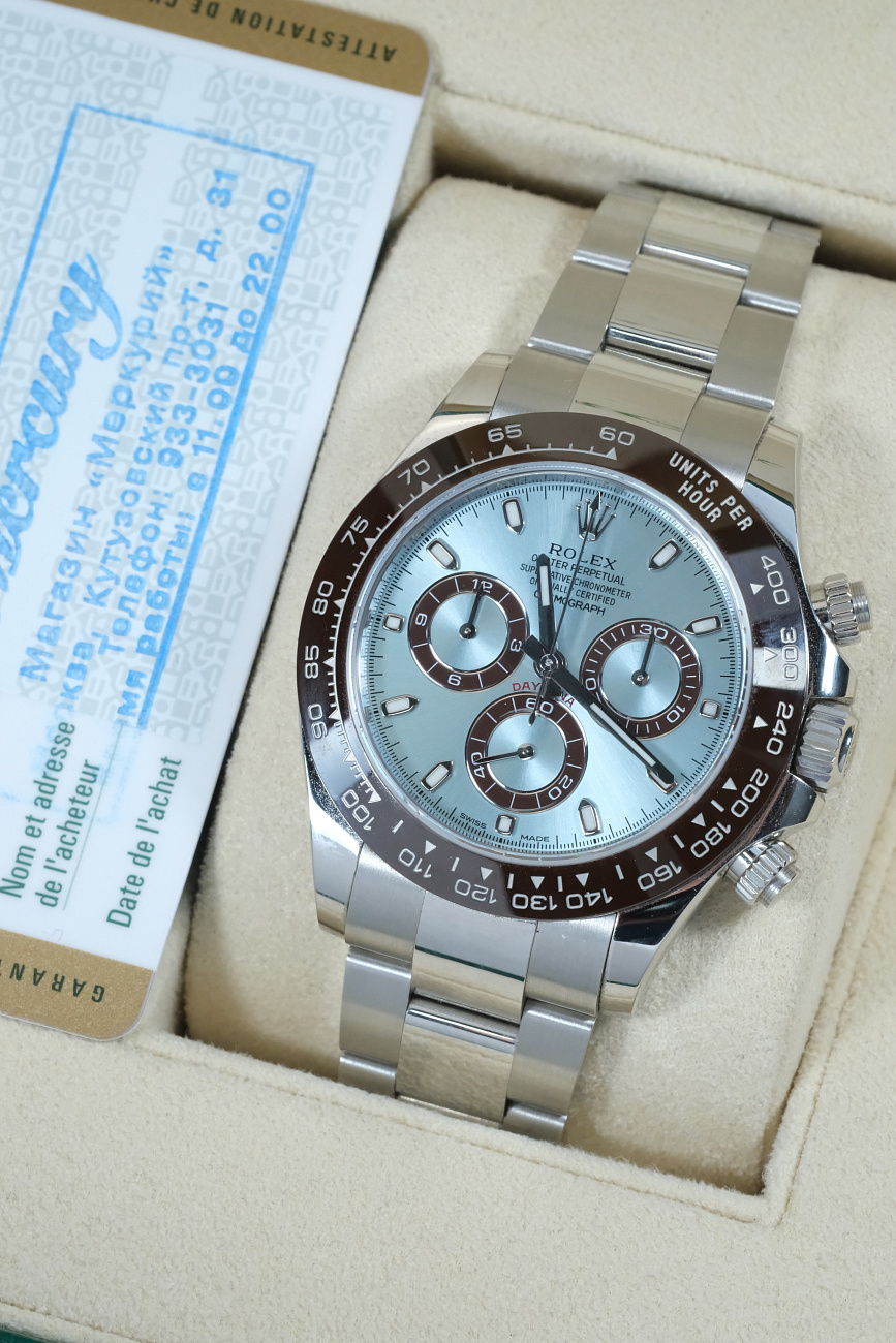 Часы Rolex  Cosmograph Daytona Platinum  116506