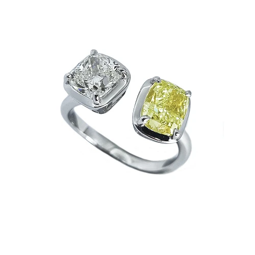 Украшение GIA  Кольцо с бриллиантами 1,50/1,52 ct.   