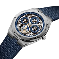 Заказать Vacheron Constantin  Overseas Perpetual Calendar Ultra-Thin Skeleton  4300V/120G-B946