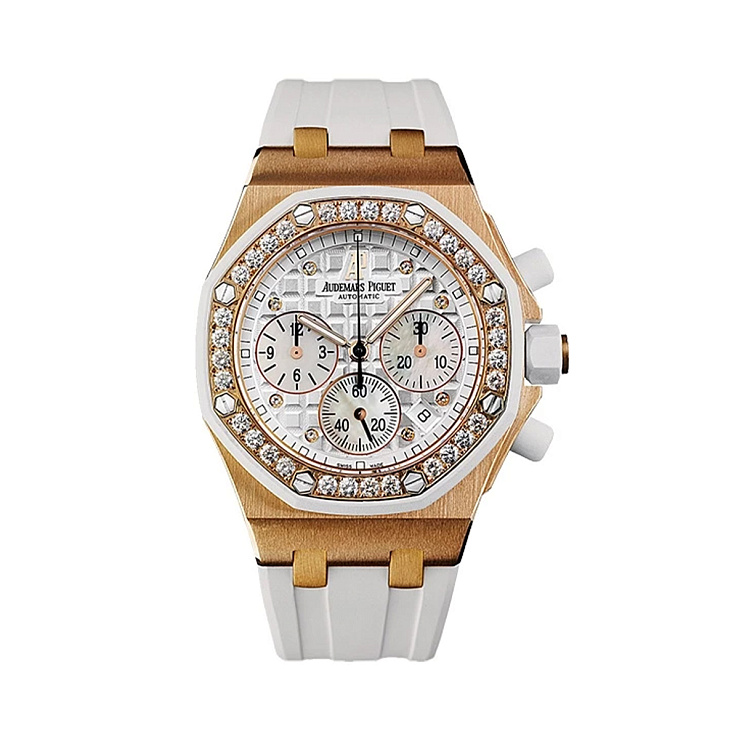 Часы Audemars Piguet  Royal Oak Offshore Chronograph Ladies 38Mm Rose Gold  26048OK.ZZ.D010CA.01 