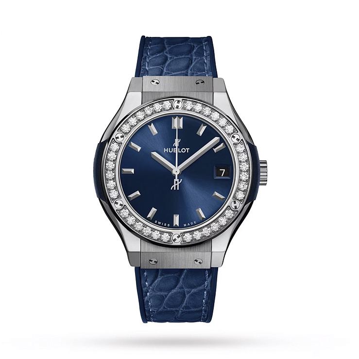 Часы Hublot  Classic Fusion Diamond 33Mm  581.NX.7170.LR.1104