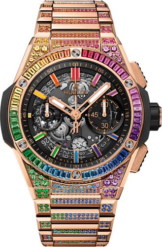 Заказать Hublot  Big Bang Integrated King Gold Rainbow  451.OX.1180.OX.3999