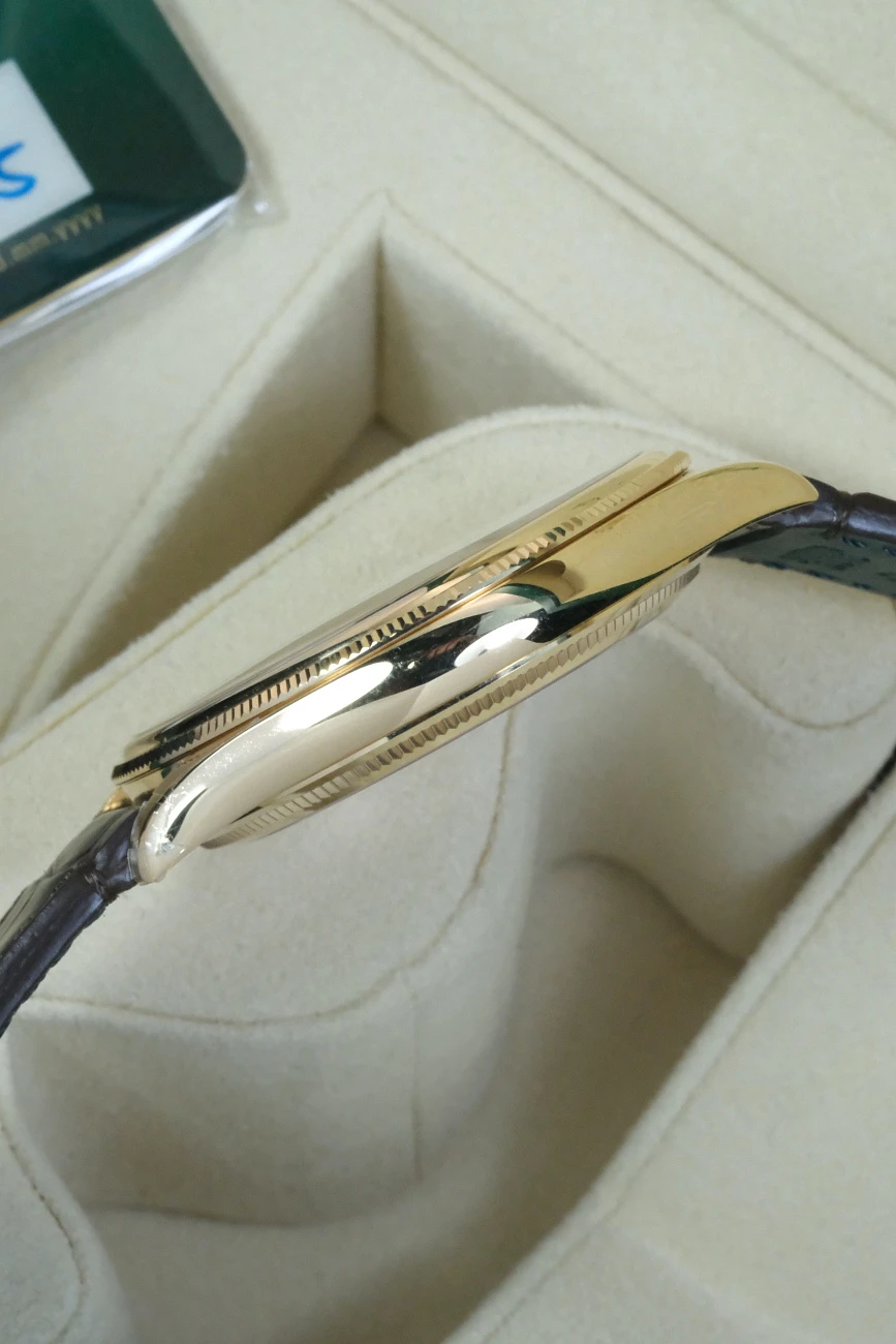 Часы Rolex  1908 Yellow Gold White Dial  m52508-0006