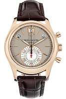 Часы Patek Philippe  Annual Calendar Chronograph Rose Gold Silver Dial  5960R-001