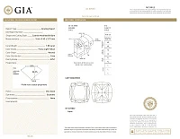 Украшение GIA  Серьги с бриллиантами 1,07/1,08 ct. Fancy Light Yellow/IF-VVS1   