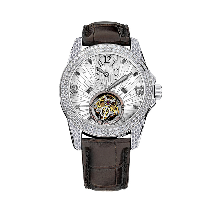 Часы Cecil Purnell  Tourbillion Custom Diamonds  10220ST 
