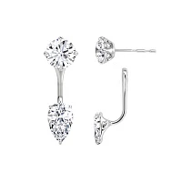 Украшение GIA  Серьги с бриллиантами 0,50/0,53 ct. X 0,52/0,50 ct.   