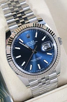 Часы Rolex  Oyster Perpetual Datejust 41 mm Blue Dial  126334