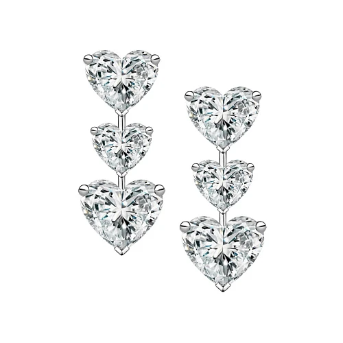 Украшение GIA  Серьги с бриллиантами 4,42 ct. G/VS2   