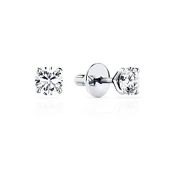 GIA Серьги с бриллиантами 0,50/0,51 ct. K/VS2