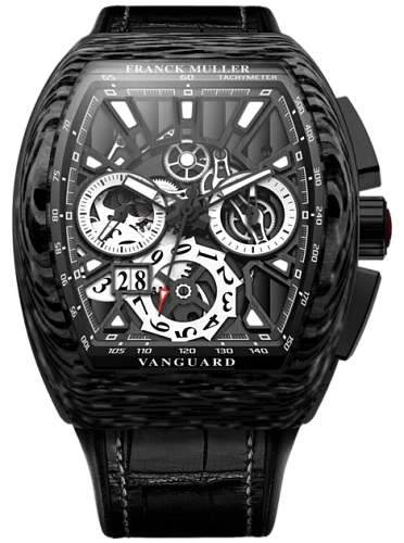Заказать Franck Muller  Mens Collection Vanguard Grand Date  V 45 CC GD SQT CARBONE 1