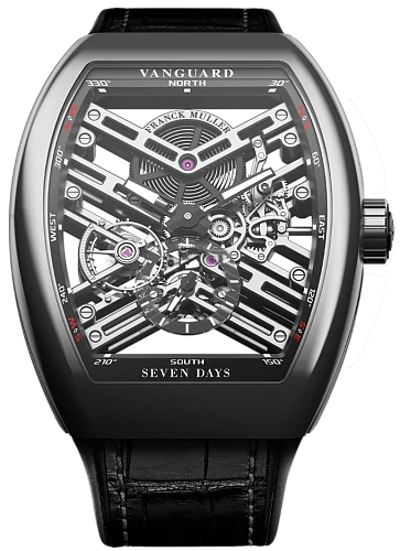 Заказать Franck Muller  Mens Collection Vanguard Skeleton  V 45 S6 SQT Steel