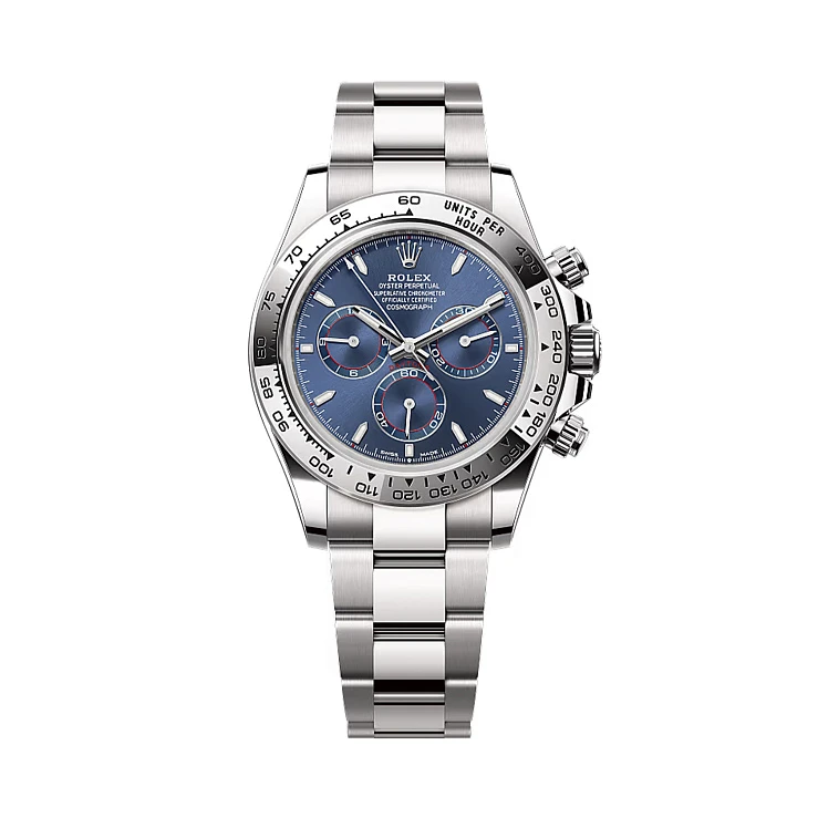 Часы Rolex  Cosmograph Daytona White Gold Blue Dial  126509-0005