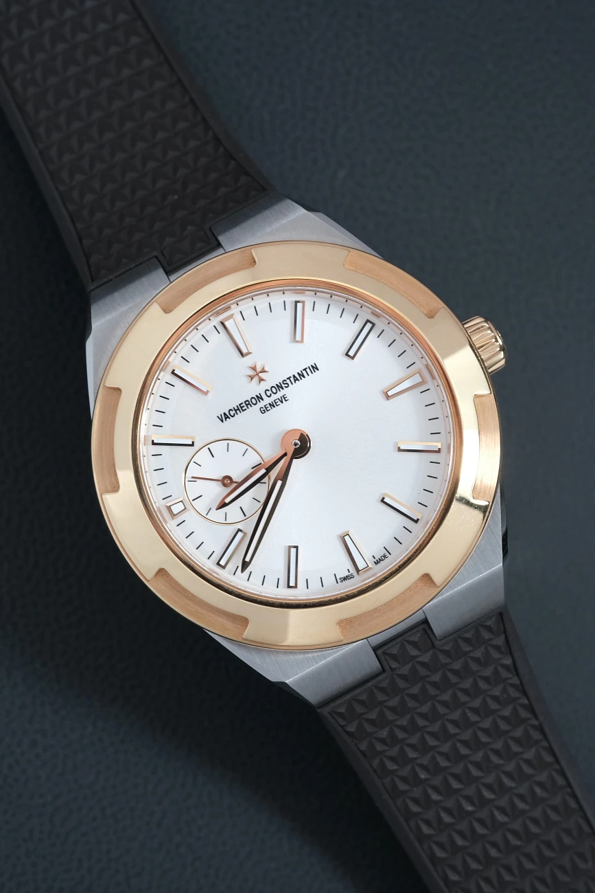 Часы Vacheron Constantin  Overseas 37Mm Steel &amp; Rose Gold  2300V/000M-B400