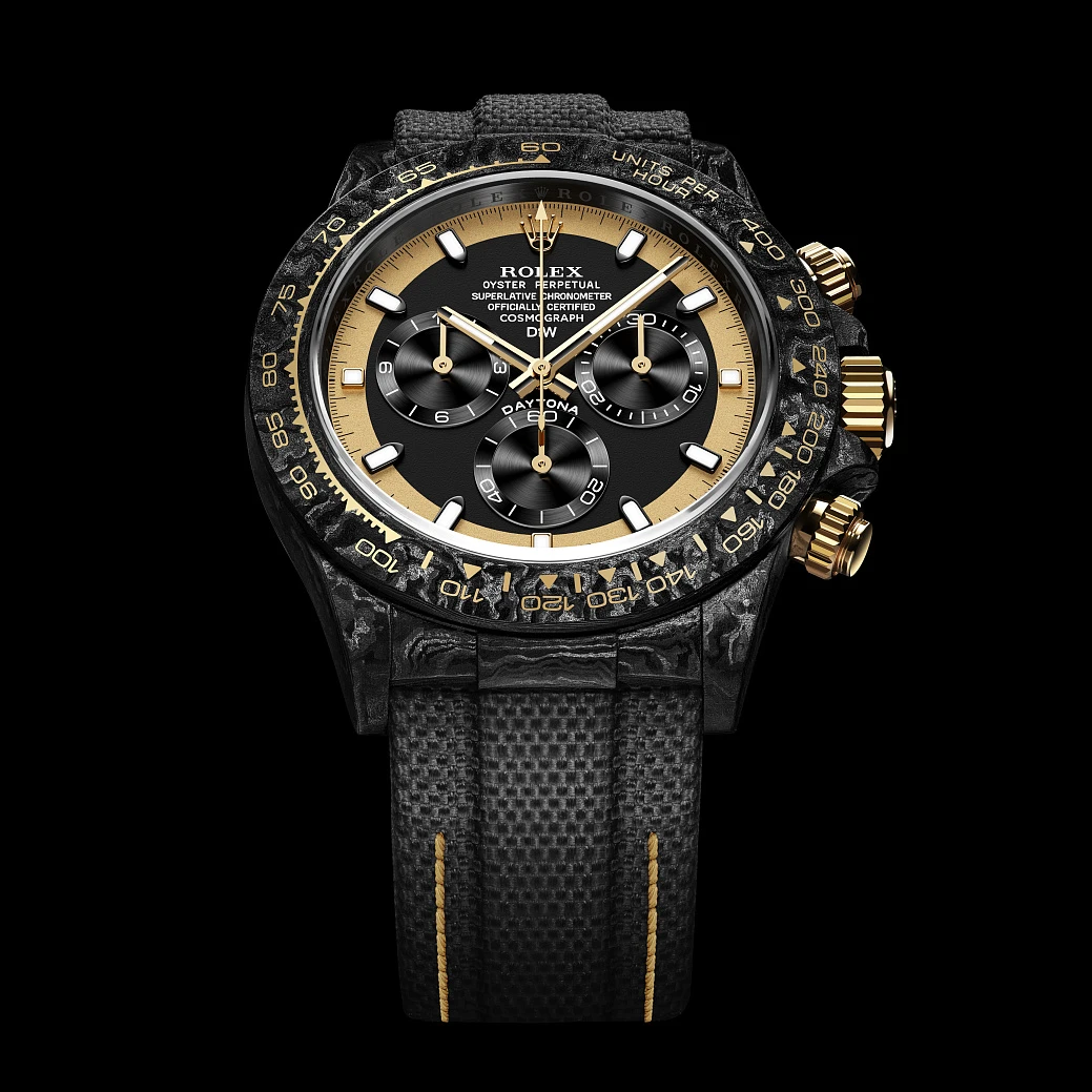 Заказать DiW  Rolex Daytona 40 Mm Cream Invert Gold  