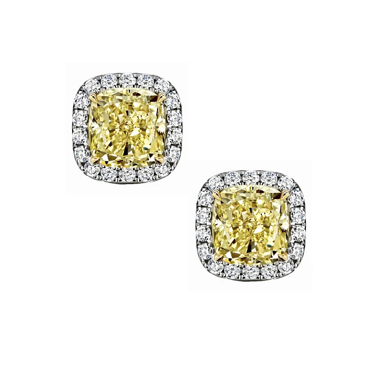 Украшение GIA  Серьги 1,00/1,02 Ct. W To X   