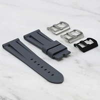 Часовой ремешок Horus Straps  Ремешок Для Часов Panerai Grey 44Mm Strap  