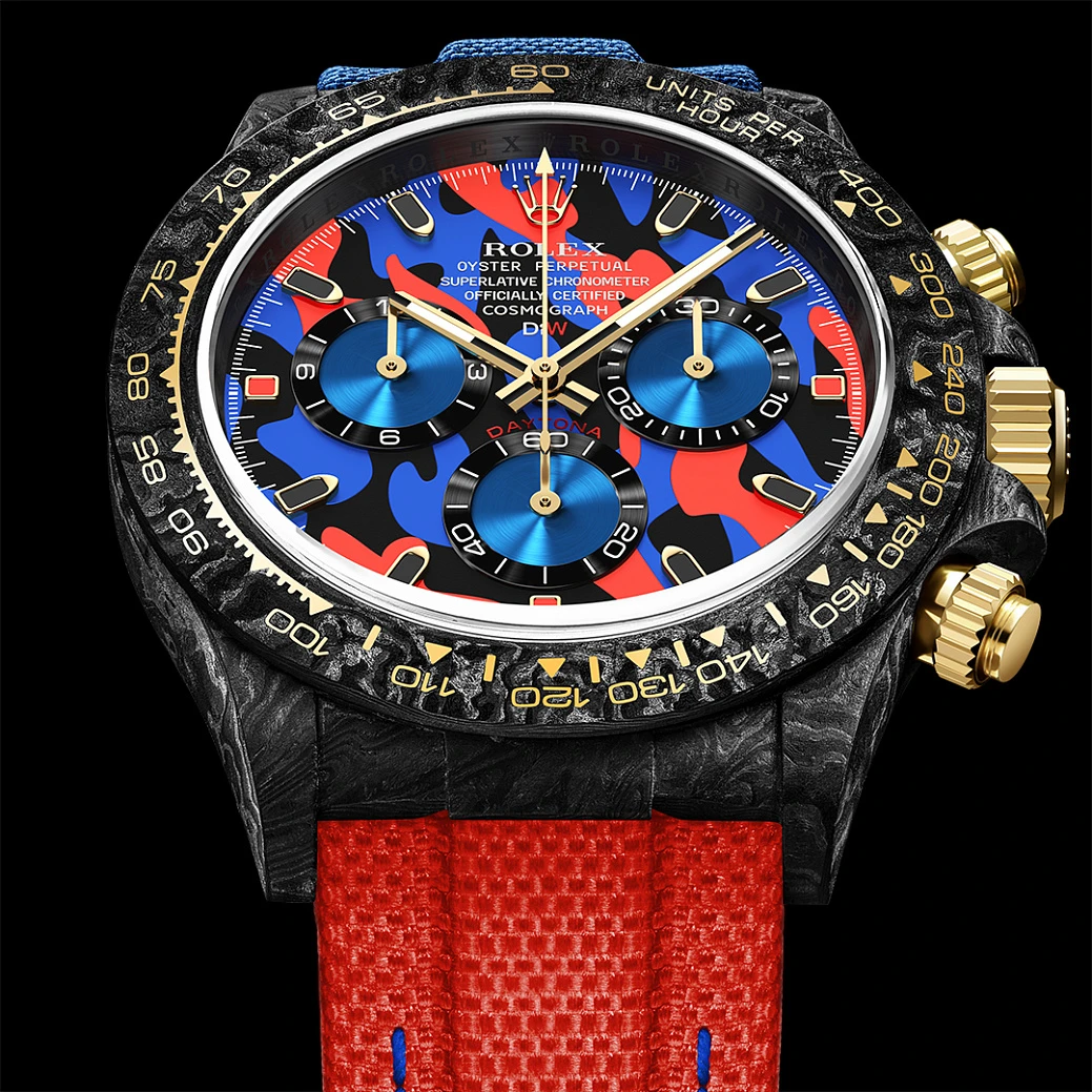 Заказать DiW  Rolex Daytona 41 Mm Military Red  