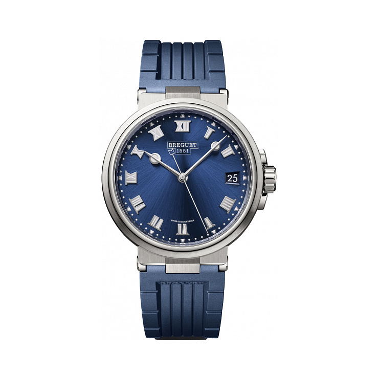 Часы Breguet  Marine Titanium Blue  5517TI/Y1/5ZU
