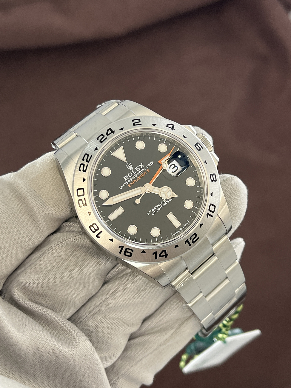 Часы Rolex  Explorer Ii Black Dial Full Stickers  226570