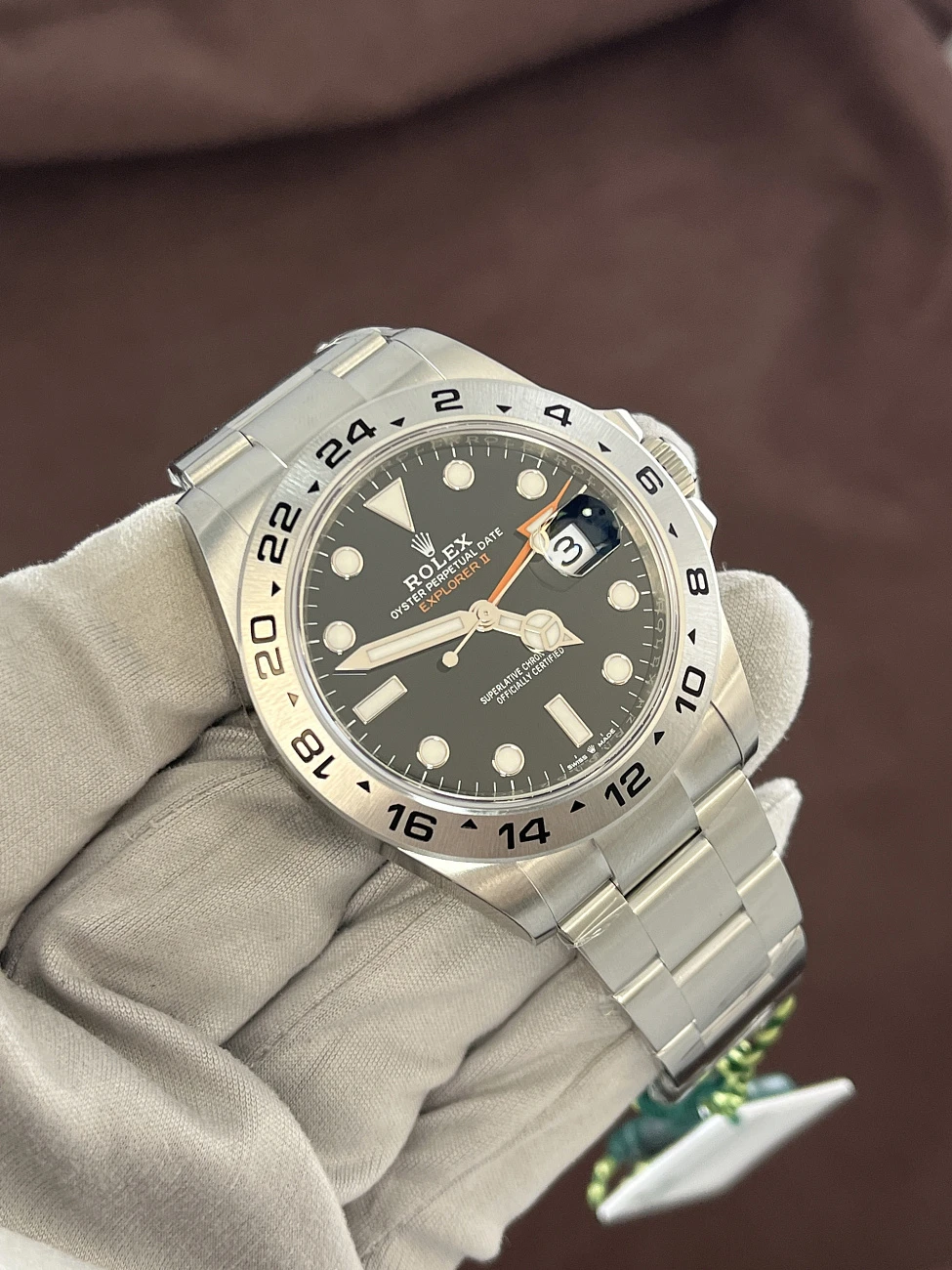 Часы Rolex  Explorer Ii Black Dial Full Stickers  226570