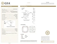 Украшение GIA  Кольцо с бриллиантом 5,01 ct. Fancy Yellow/Si1   