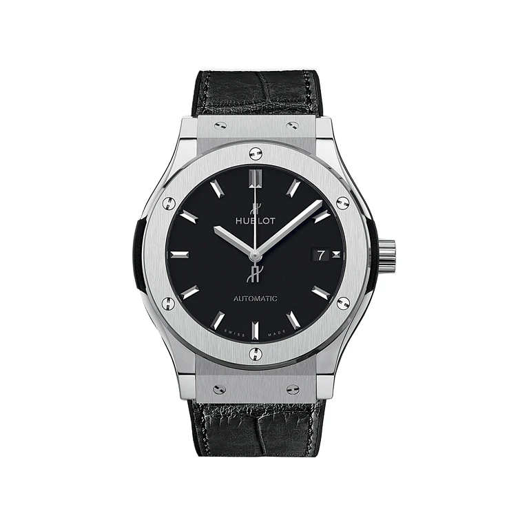 Часы Hublot  Classic Fusion Black Titanium 45 Mm  511.NX.1171.LR