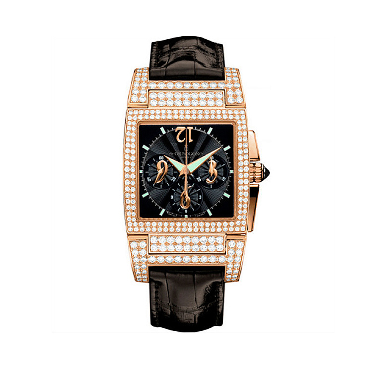 Часы De Grisogono  Instrumento Chrono Diamonds Custom Diamonds  UNO CHRONO N04 