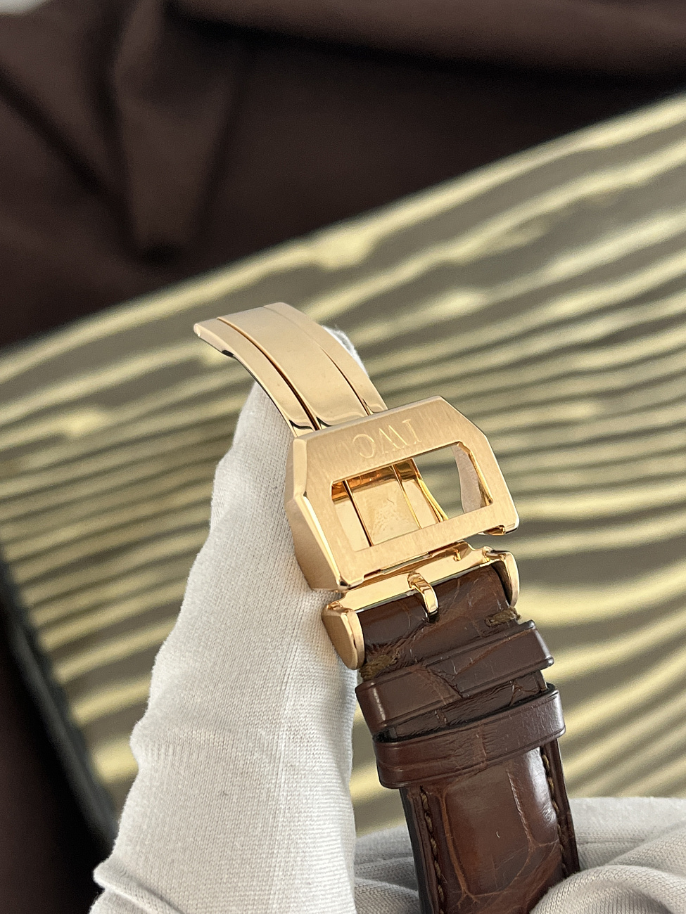 Часы Iwc  Portuguese Perpetual Calendar Rose Gold  IW503202