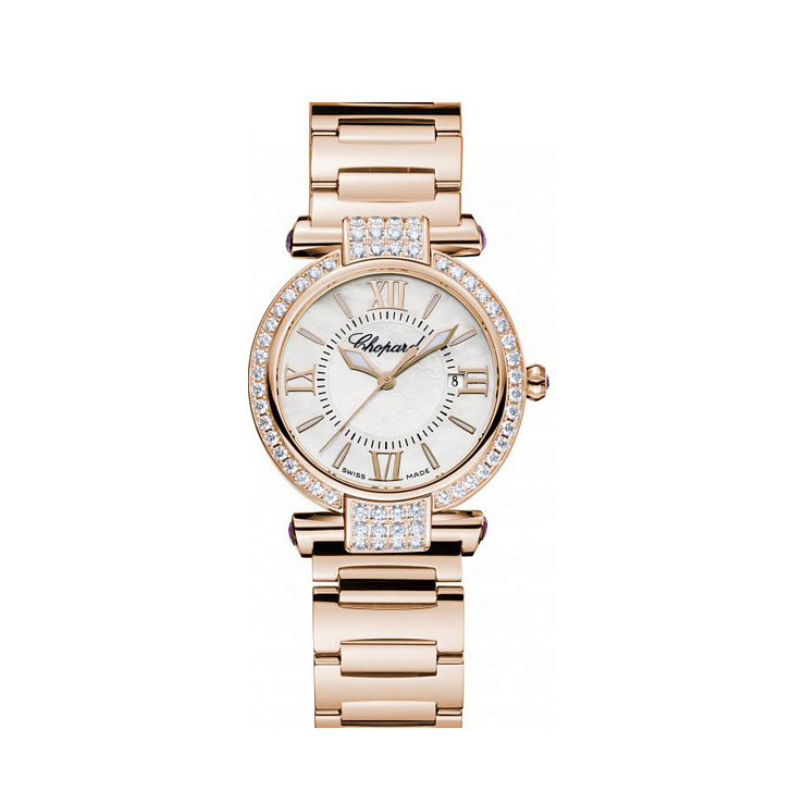 Часы Chopard  Imperiale Hour-Minute 28 Mm Rose Gold  384238-5004