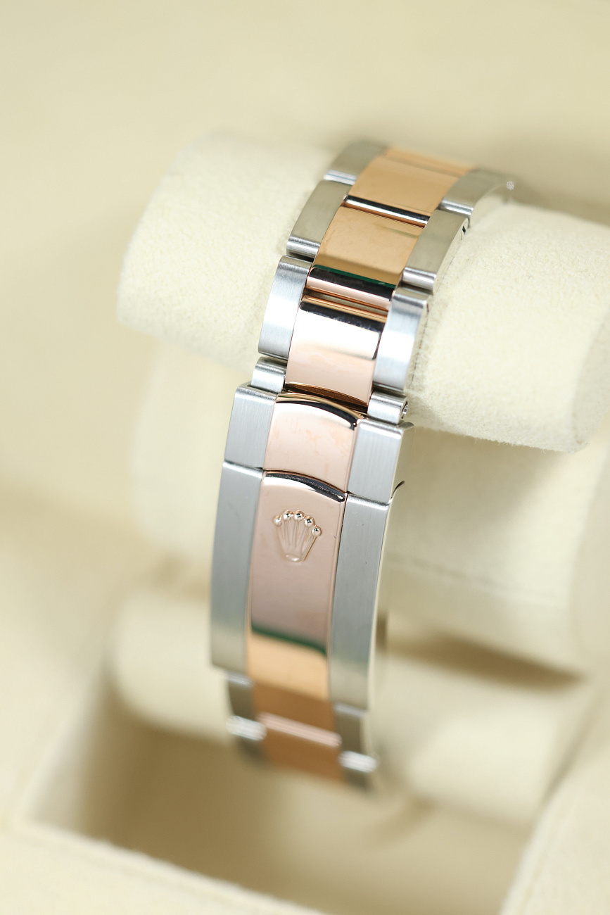 Часы Rolex  Oyster Perpetual Datejust 36 Mm Rolesor Oystersteel And Rose Gold Chocolate Dial  126231