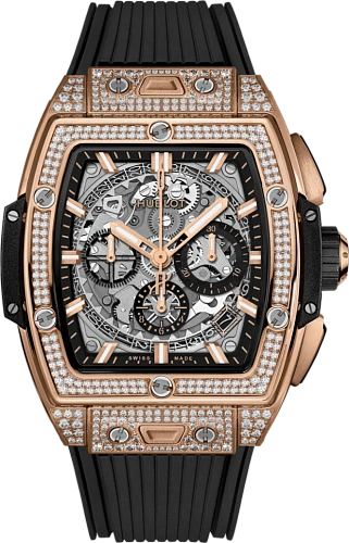 Заказать Hublot  Spirit Of Big Bang King Gold Pave  642.OX.0180.RX.1704