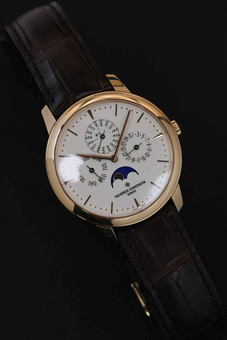 Часы Vacheron Constantin  Patrimony Perpetual Calendar Ulyta-Thin Rose Gold 41 mm  43175/000R-9687