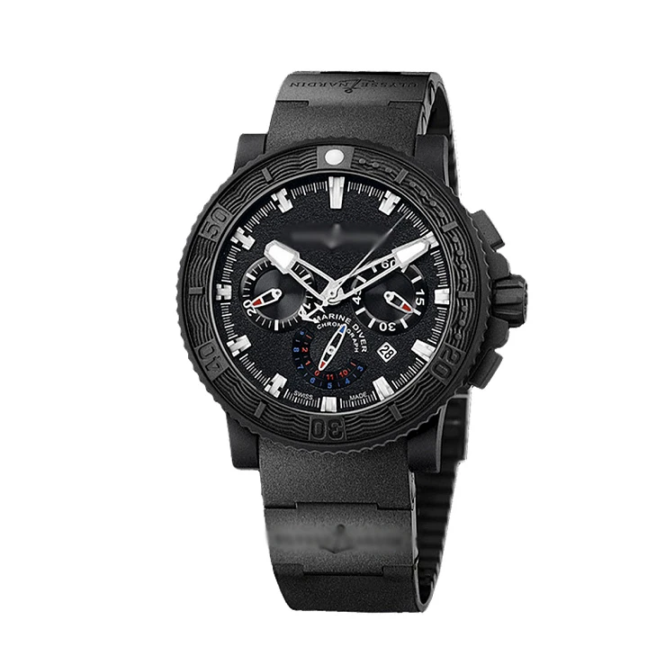 Часы Ulysse N  Black Sea Diver Chronograph  353-92-3C