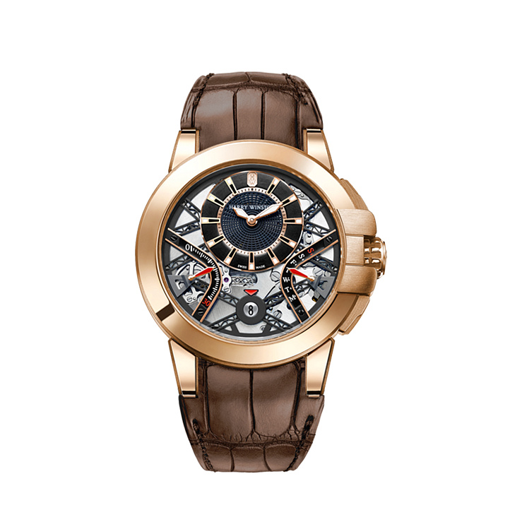 Часы Harry Winston  Ocean Biretrograde Automatic 42 Mm  OCEABI42RR001