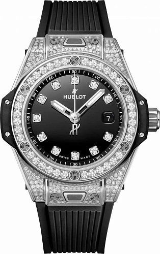 Заказать Hublot  Big Bang One Click Steel Pave  485.SX.1270.RX.1604