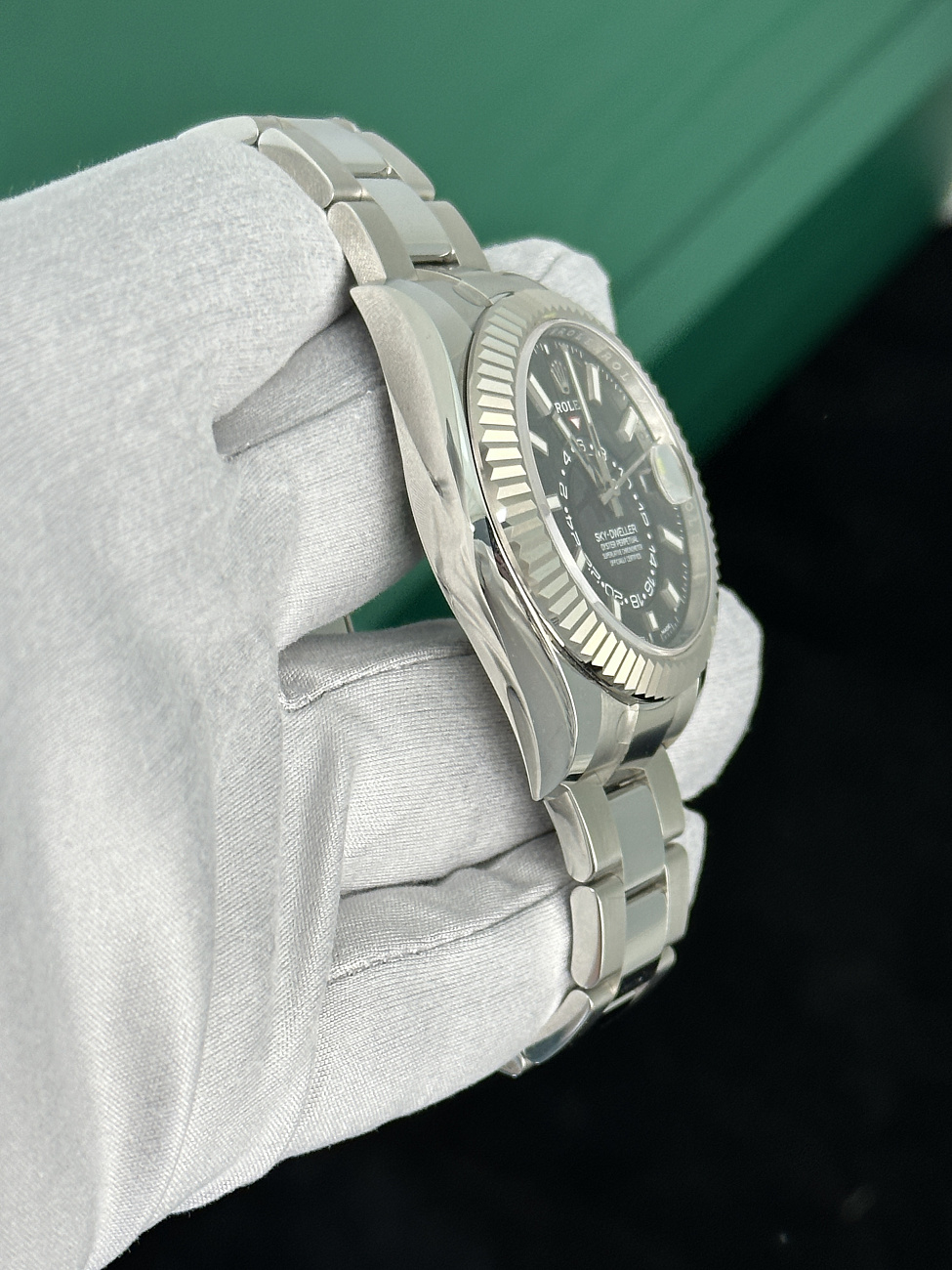 Часы Rolex  Sky-Dweller Steel Black Dial  326934