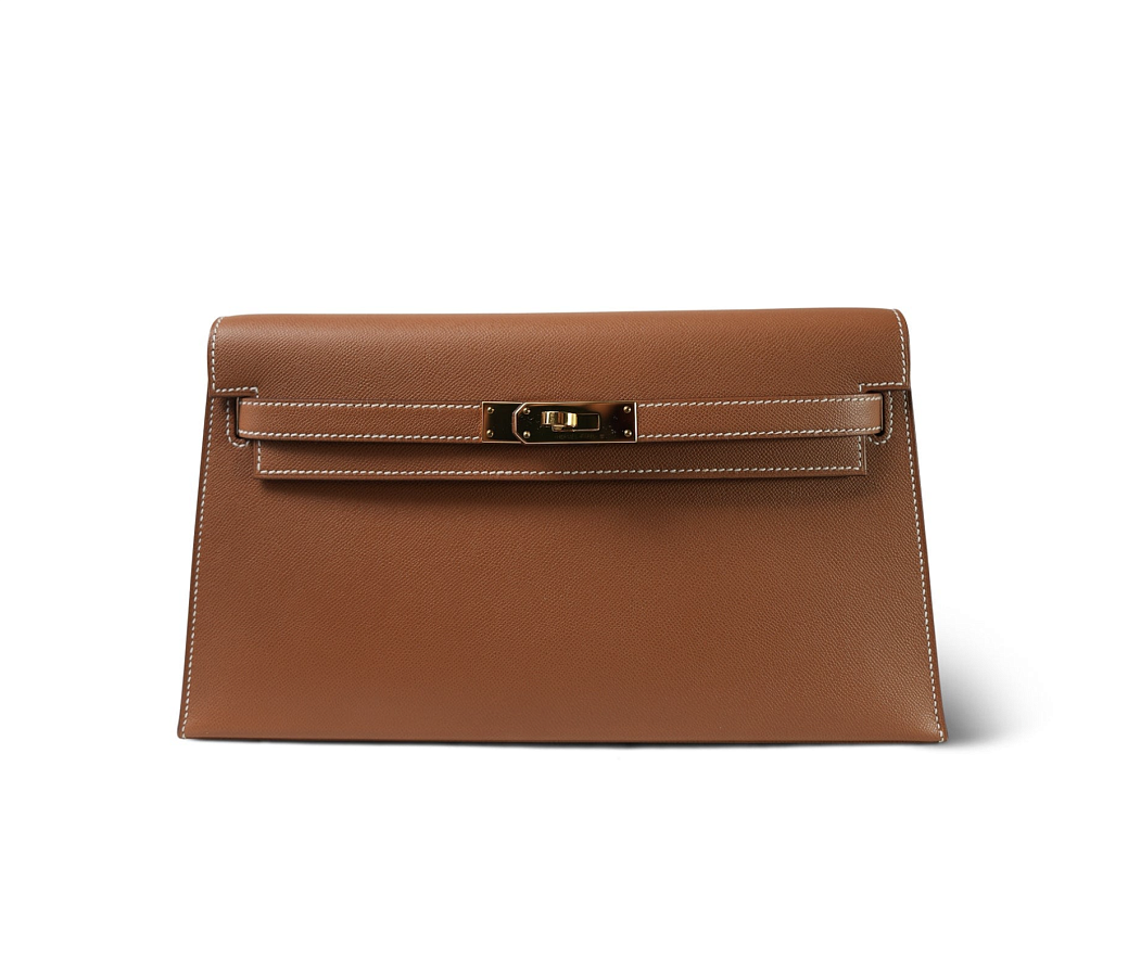 Часы Hermes  Kelly Elan Gold Veau Madame Gold Plated  