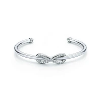 Украшение Tiffany &amp; Co  Infinity Diamond Cuff Bracelet   