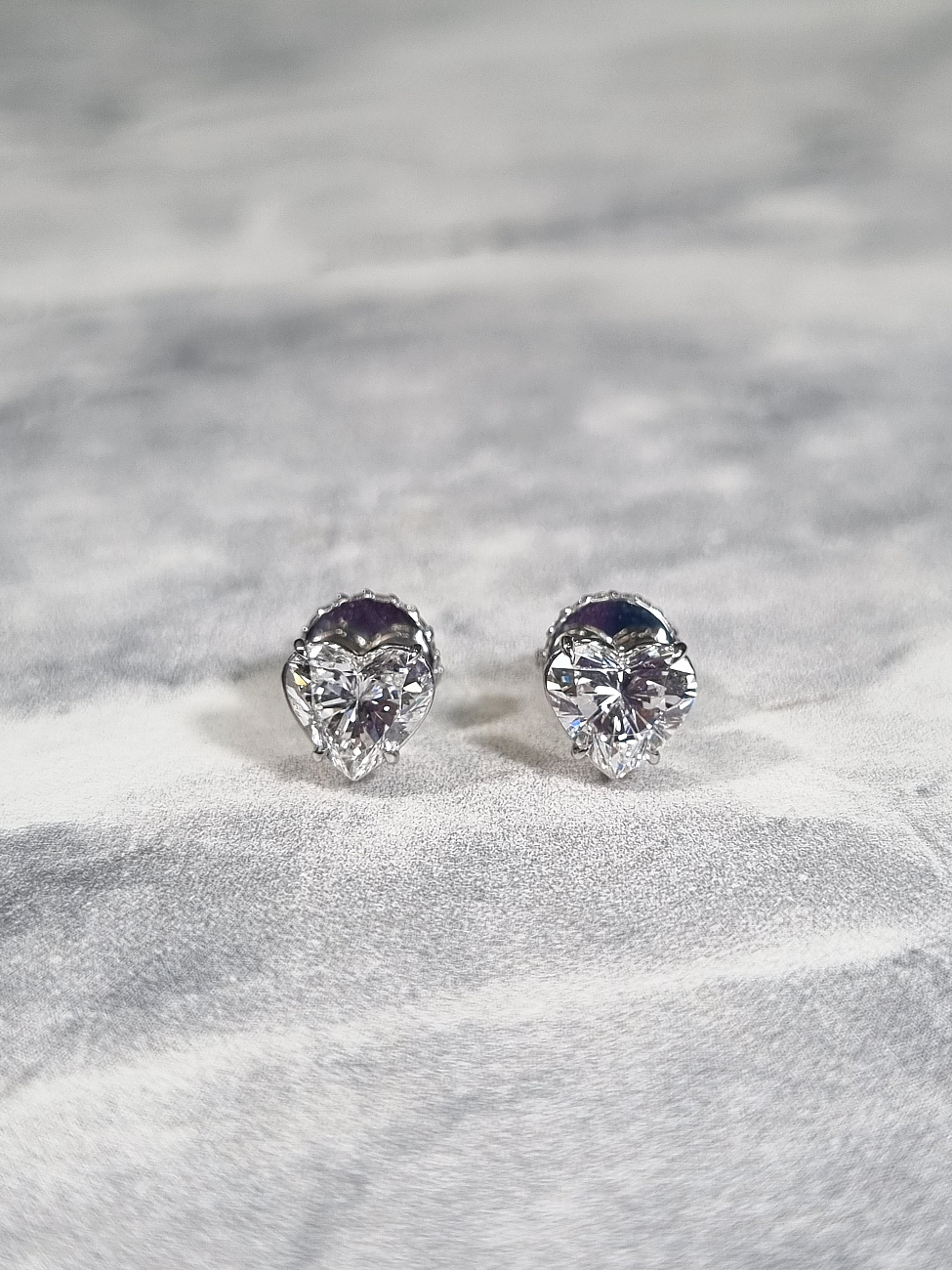 Украшение NO NAME  Серьги 0,90/0,91 Ct. E/Vs2   