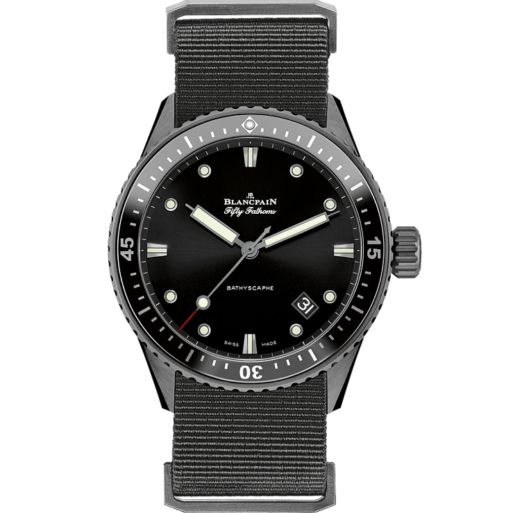 Заказать Blancpain  Fifty Fathoms Bathyscaphe  5000 0130 NABA