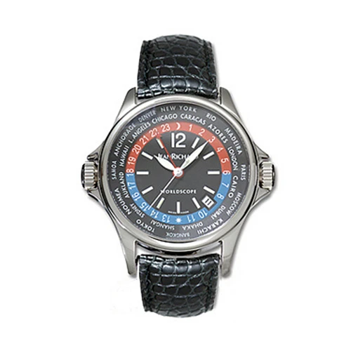 Часы Jean Richard  Worldscope  55122-11-62A-AA6D