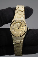 Часы Audemars Piguet  Royal Oak Mini Frosted Yellow Gold 23Mm  67630BA.GG.1312BA.01