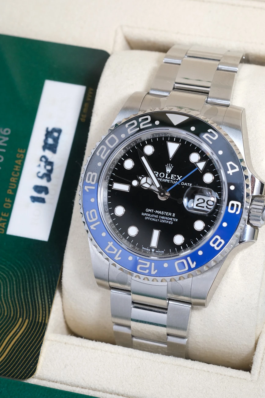 Часы Rolex  Rolex Gmt-Master Ii Batman 126710Blnr Oyster Bracelet  126710BLNR