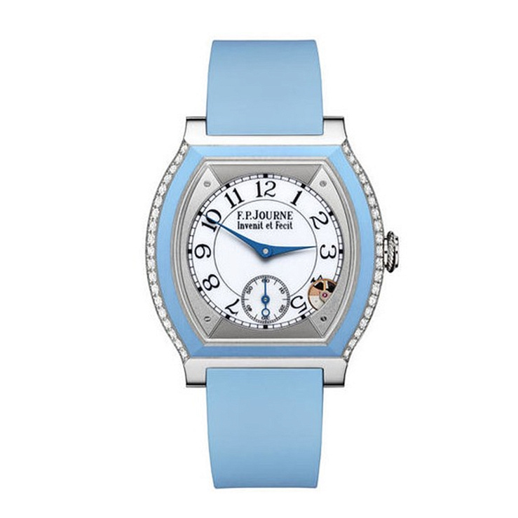 Часы F.P. Journe  Titanium Set With Diamonds Blue  Elegante