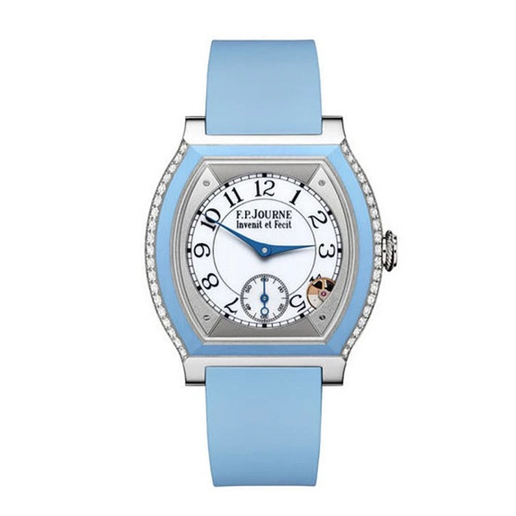 Часы F.P. Journe  Titanium Set With Diamonds Blue  Elegante