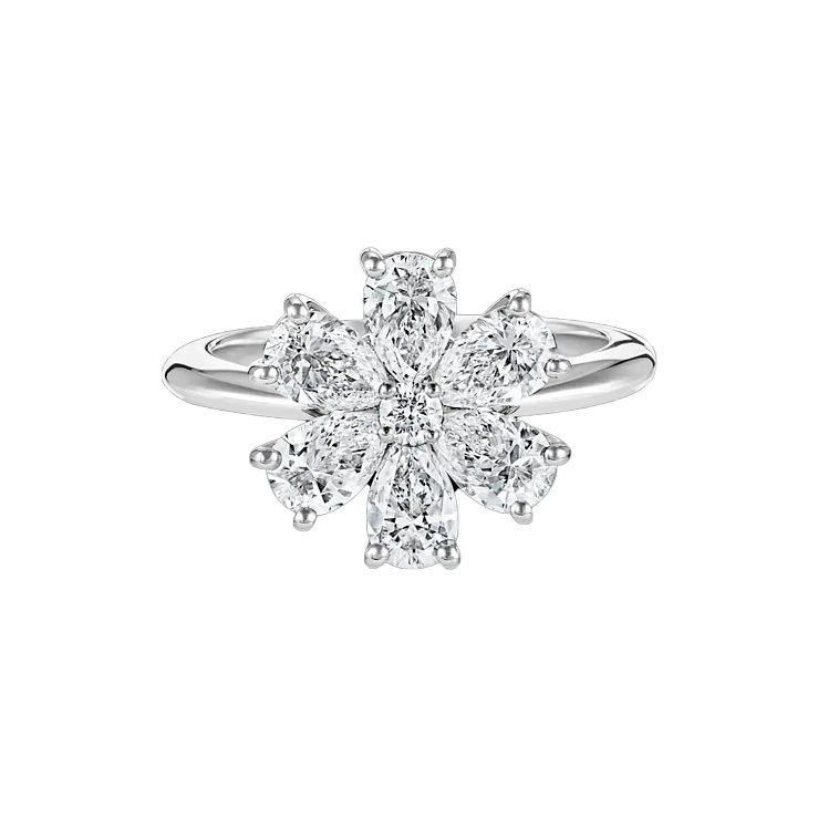 Украшение NO NAME  Кольцо С Бриллиантами 1,33 Ct.   