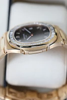 Часы Patek Philippe  Custom Nautilus Rose Gold Brown Diamonds Dial 40Mm Diamonds Bezel  FIX 5723/1R