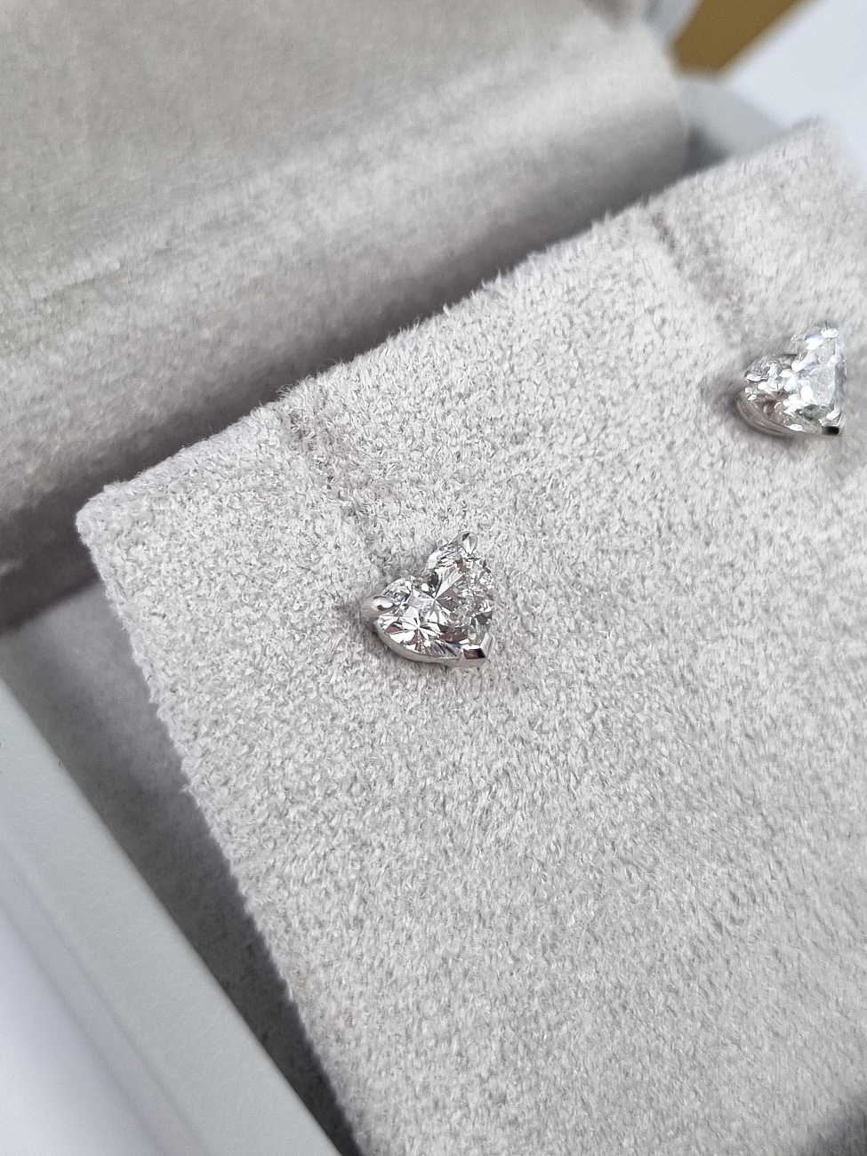 Украшение NO NAME  Серьги С Бриллиантами 0,71/0,70 Ct. F/Vs1   