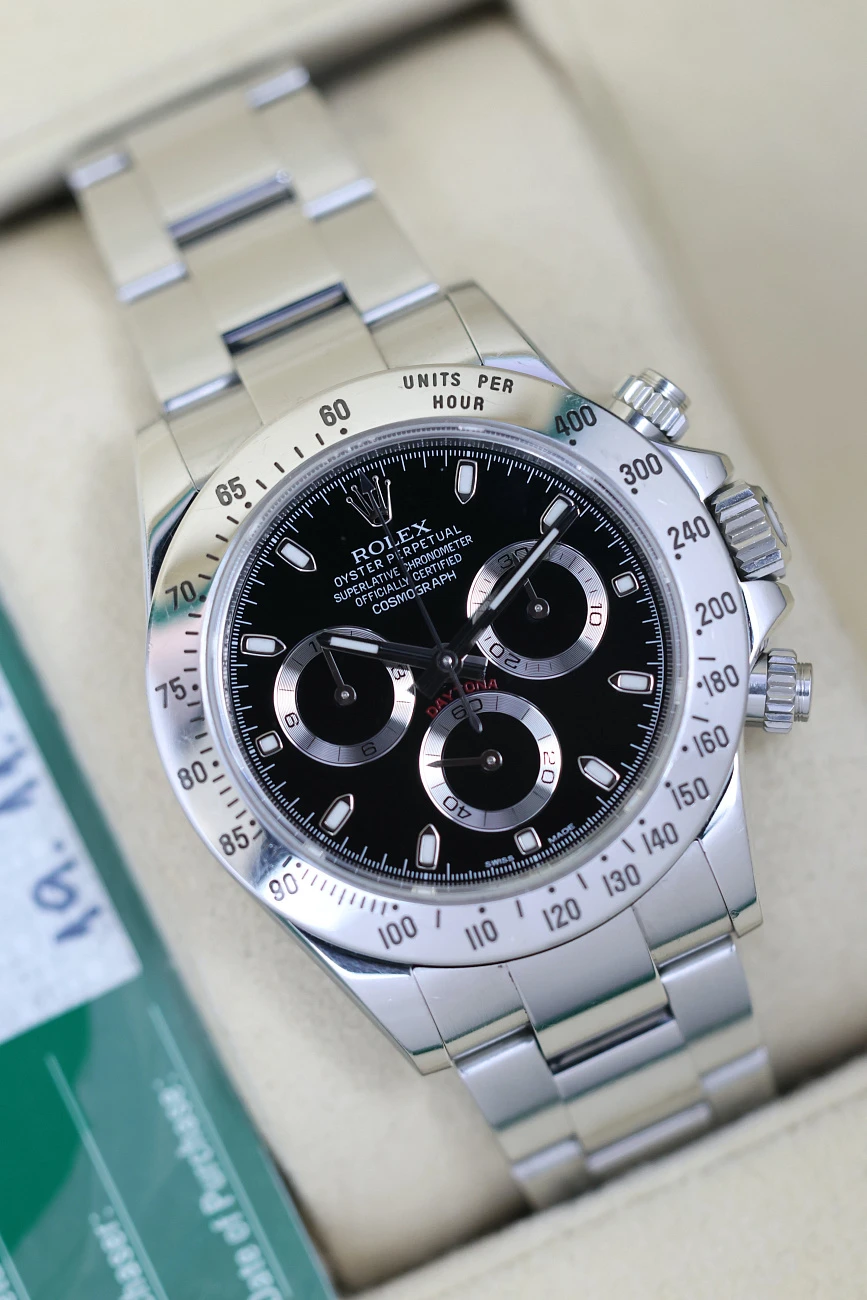 Часы Rolex  Cosmograph Daytona Black Dial  116520